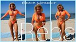 🧡 🌊 Beach Workout with Reba Fitness - YouTube